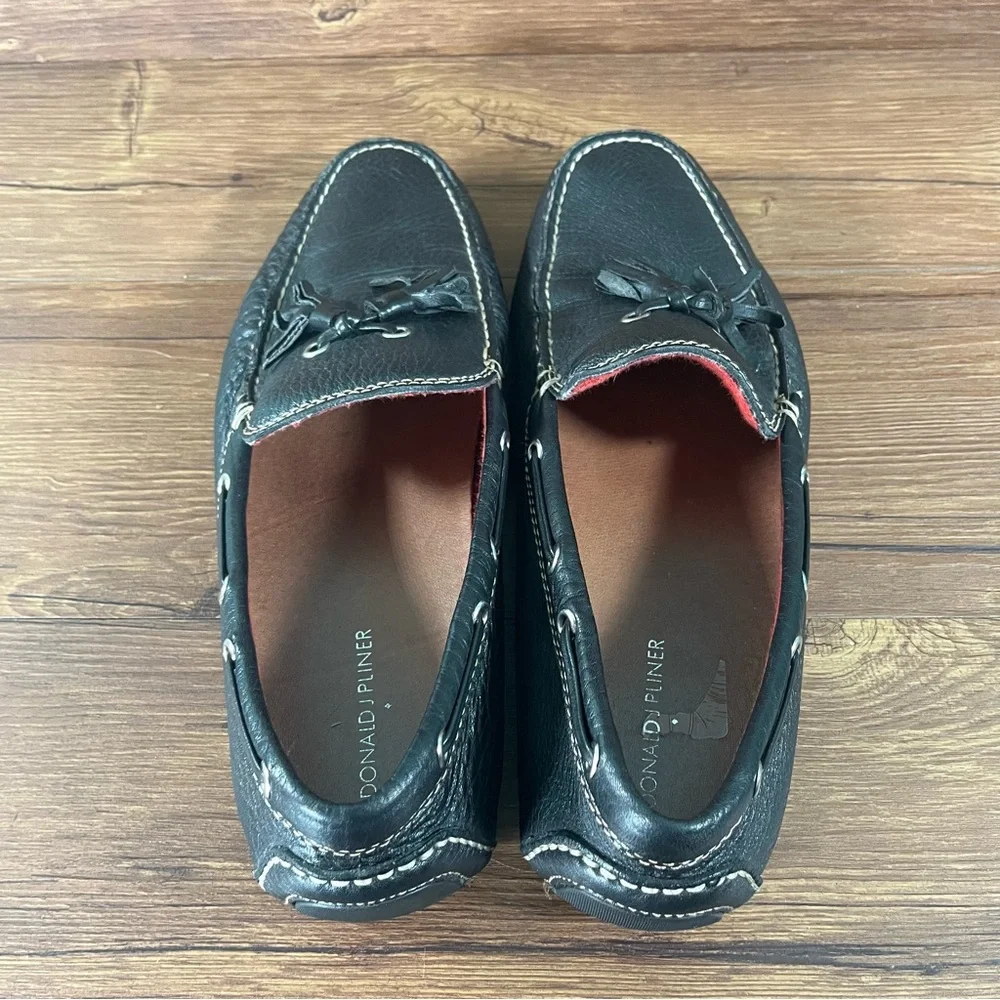 DONALD J. PLINER “Viper” Tassel Loafers Driving Moc Men’s Size 8.5 Slip-On Shoes